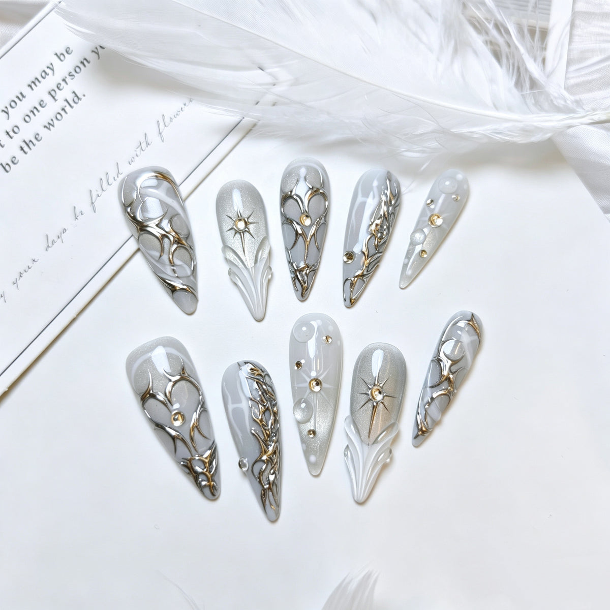 Grey Chrome Press-On Nails: A 2026 Buyer’s Guide
