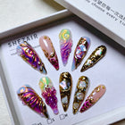 Opal Butterfly Bloom Press-On Nails